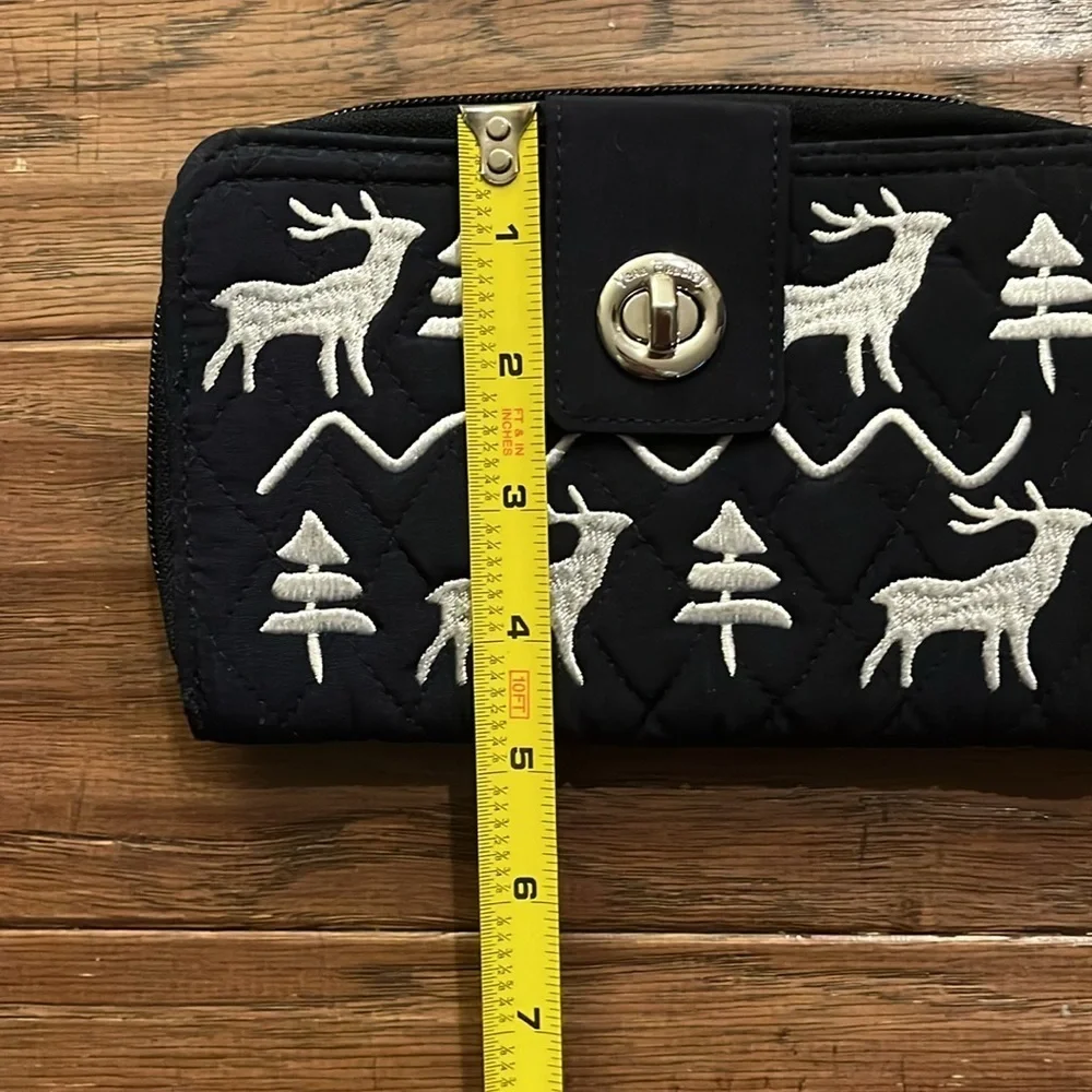 Bear Bradley Merry Mischief/Snow Day RFID Turnkock Wallet - Picture 7 of 7